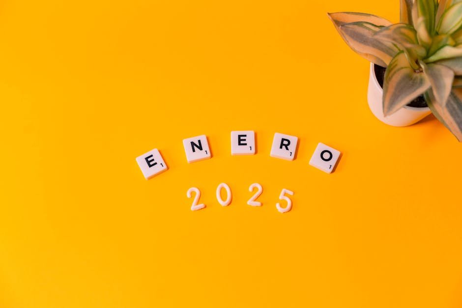 top add ons your 2025 - Vibrant yellow January 2025 theme with Scrabble tiles, ideal for planners.